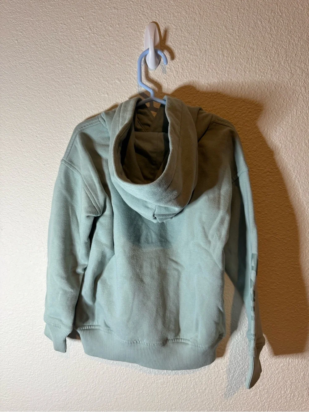 Abercrombie Light Sage Hoodie with Front Pocket